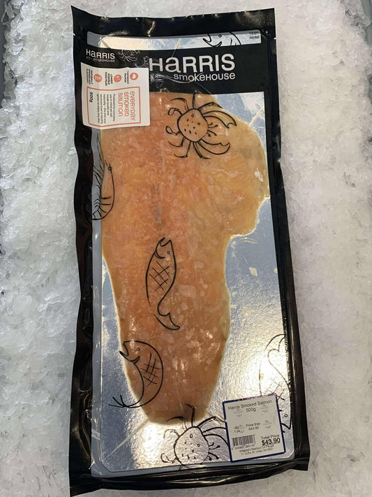 HARRIS COLD SMOKED SALMON - 500g