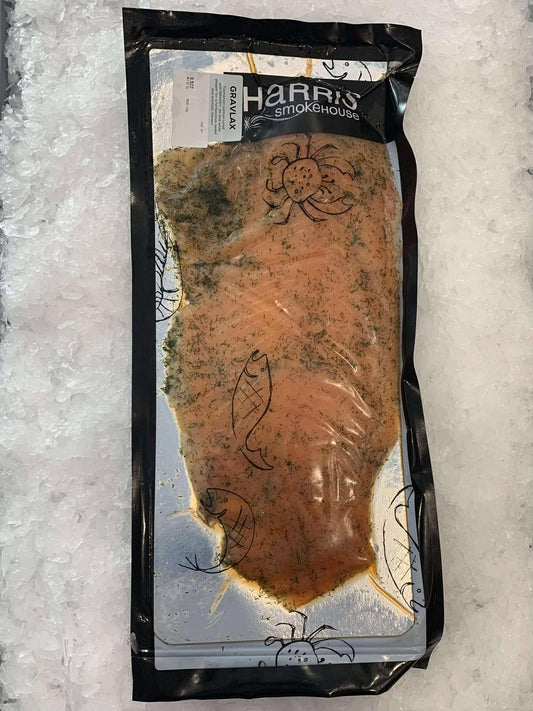 HARRIS SALMON CURED GRAVLAX SIDE